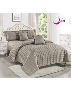 Moon 6-Piece Quilted Compressed Comforter Set  - Image 1