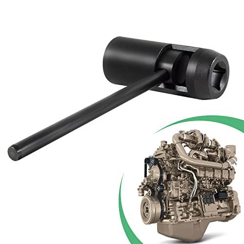 Bonbo JDE92 Injector Socket Tool, 7458 21 mm Injector Nozzle Socket, Replacement for John Deere Engines Equipped with Robert Bosch KDEL Injectors - Image 1