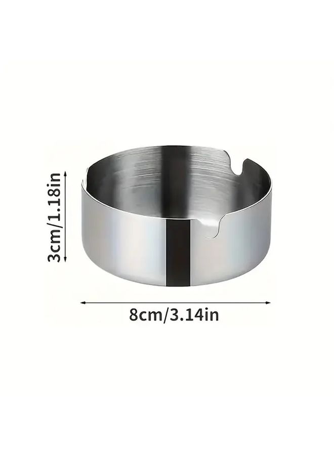 Personalized Golden Ashtray Custom Name Engraved Heavy Duty Oval Smoking Holder With Case Like Lid Ideal Gift For Dad Husband Boyfriend Add Your Name - Image 3
