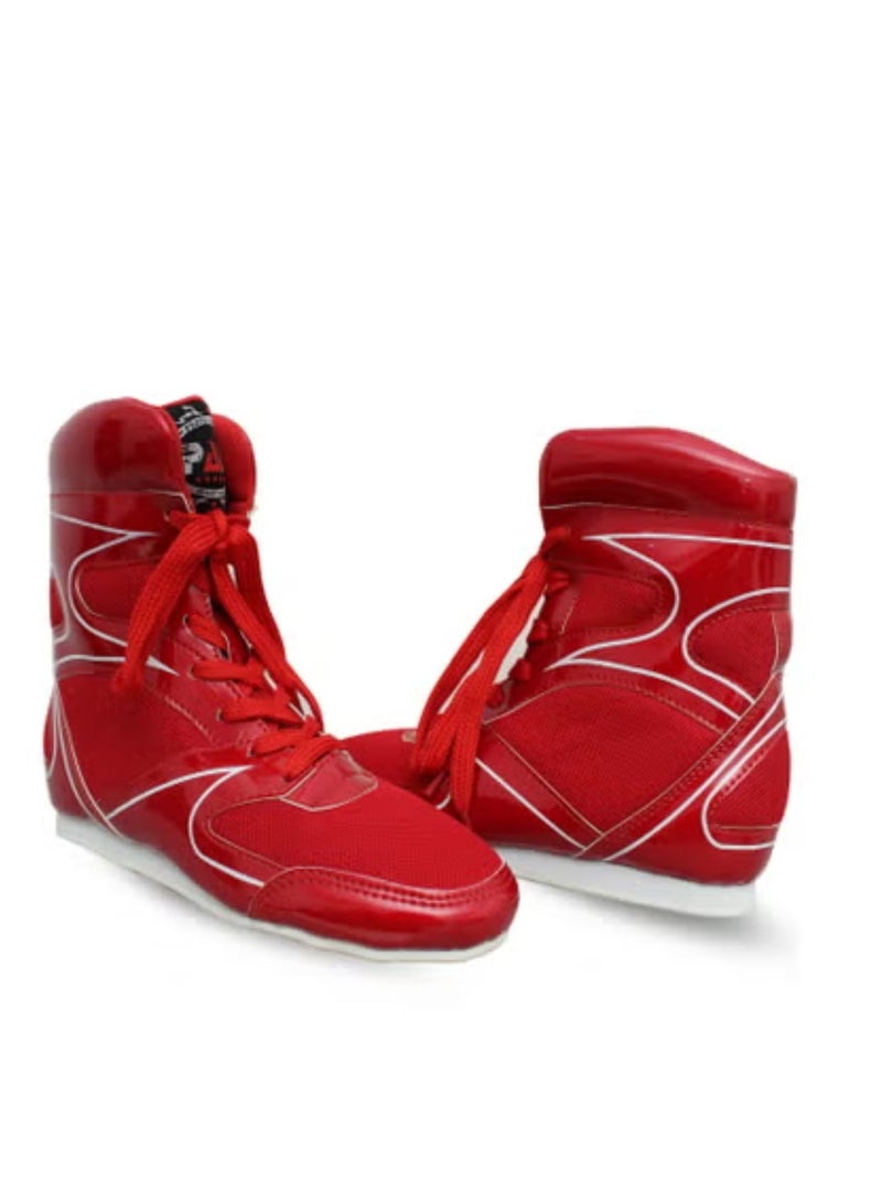 سبال ملاكمة أحذية كمال الاجسام مصارعة يقاتل أحذية مريحة حركة ارتفاع الجر رياضة حذاء للتدريب مواي تاي رفع الأثقال معدات رياضية المشي جري الصالة الرياضية - Image 2