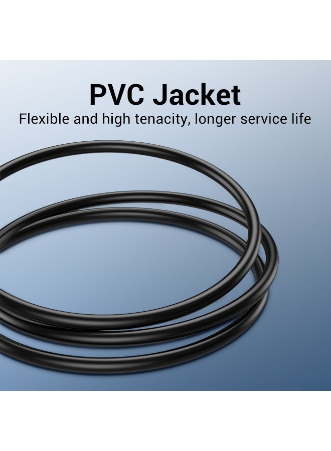 VENTION USB 2.0 A Male to A Male  Cable 0.25M Black PVC Type Model # COJBC - Image 5