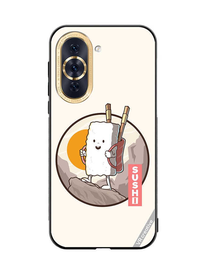 VR CREATIVE Protective Case Cover For Huawei Nova 10 Travel Sushi Design Multicolour - Image 1