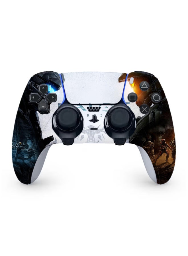 Loquat PS5 Elite Handle Sticker PS5 EDGE Handle Protective Film Frosted Without Glue Personality Scratch-proof Cartoon Sticker-Color:PS5Edge-0555 - Image 4