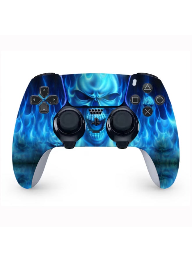 Loquat PS5 Elite Handle Sticker PS5 EDGE Handle Protective Film Frosted Without Glue Personality Scratch-proof Cartoon Sticker-Color:PS5Edge-0555 - Image 1