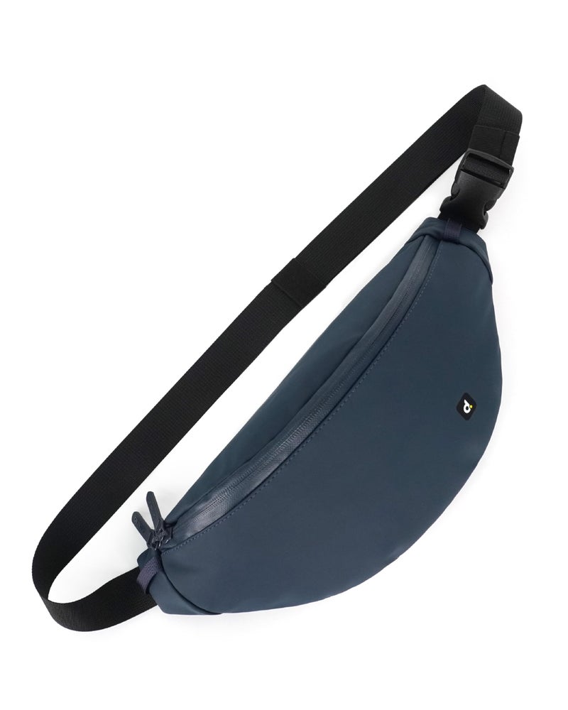 Destinio Waist Bag for Men and Women - Anti Theft, Waterproof Zippers and Back Pocket - Large Travel Waist Pouch, Fanny Pack, Belt & Hip Bag for Hiking, Passport, Gym (Blue) - Image 2