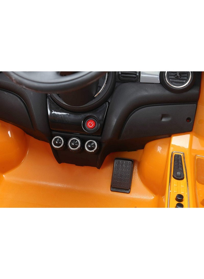 Mini Cooper Car Orange 656R - Image 3