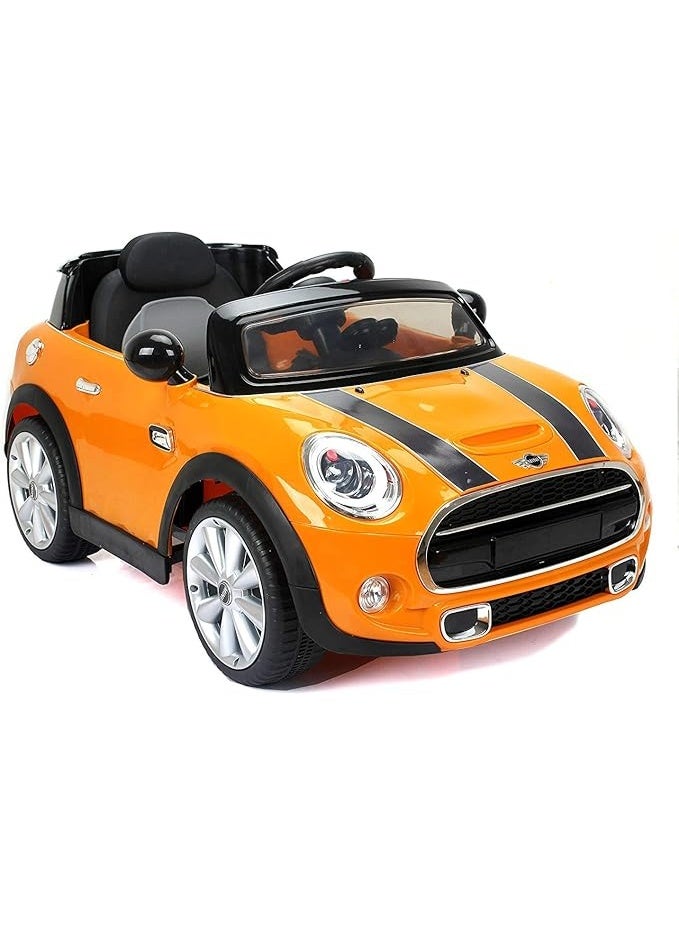 Mini Cooper Car Orange 656R - Image 1