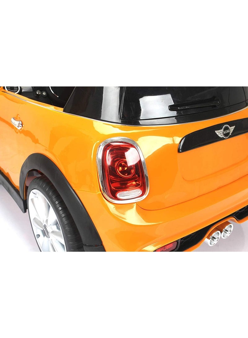 Mini Cooper Car Orange 656R - Image 4