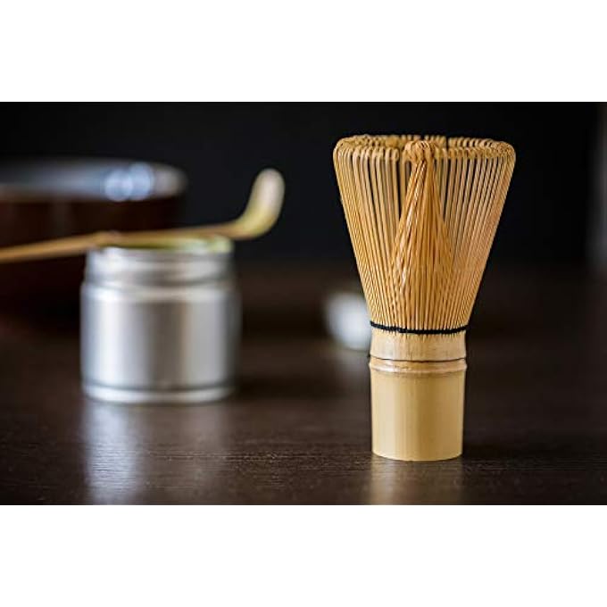 Unity Nother Japanese Matcha Whisk Set Matcha Tea Ceremony Set Matcha Whisk Chasen Traditional Scoop Chashaku Scoop Holder Tea Sifter And Ceramic Matcha Bowls5 Pcs - Image 5