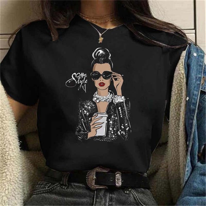 T-Shirt Independent Station Women's Short-Sleeved Wish Spot Temu - Image 5