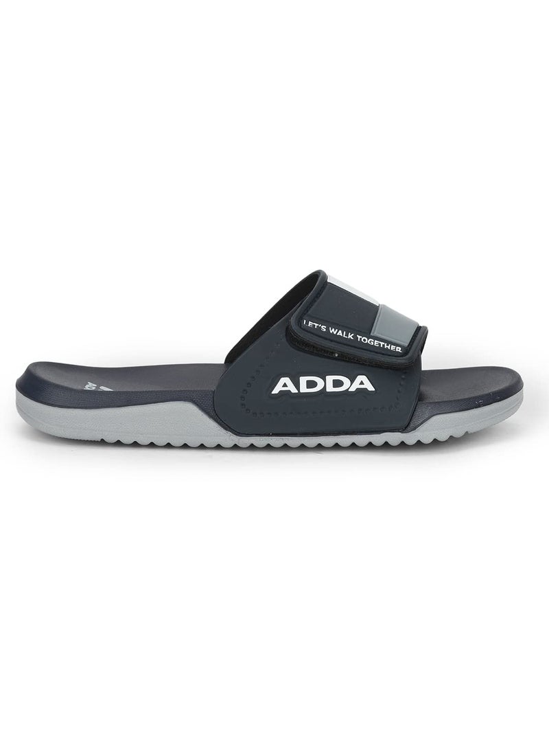 Adda GRAPHIC || Durable & Comfortable || 2D Sole || Skid Resistant || Lightweight || Soft and Comfortable Footbed || Outdoor Slipper || Special Soft || Sliders for Men - Image 5
