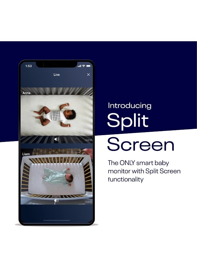 Nanit Flex Multi-Stand - Travel Baby Monitor Acc, Portable Stand for Nanit Pro Baby Monitor - Black (Camera not Included) - Image 2