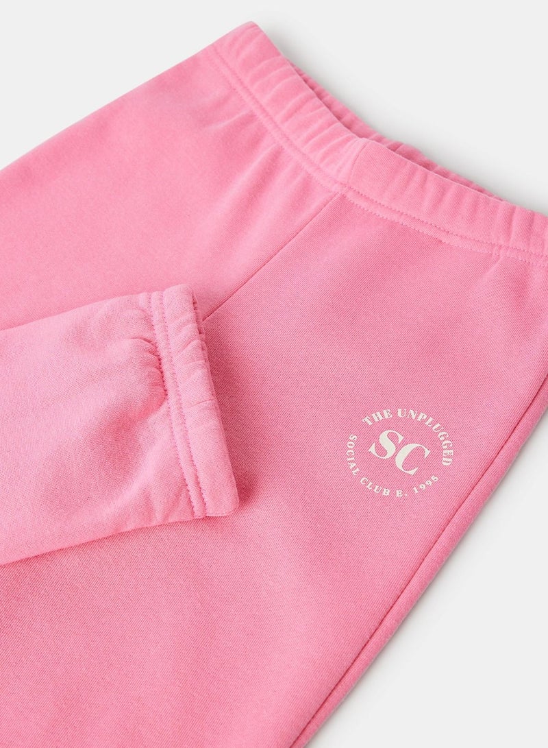 Girls Basic Elasticated Pants