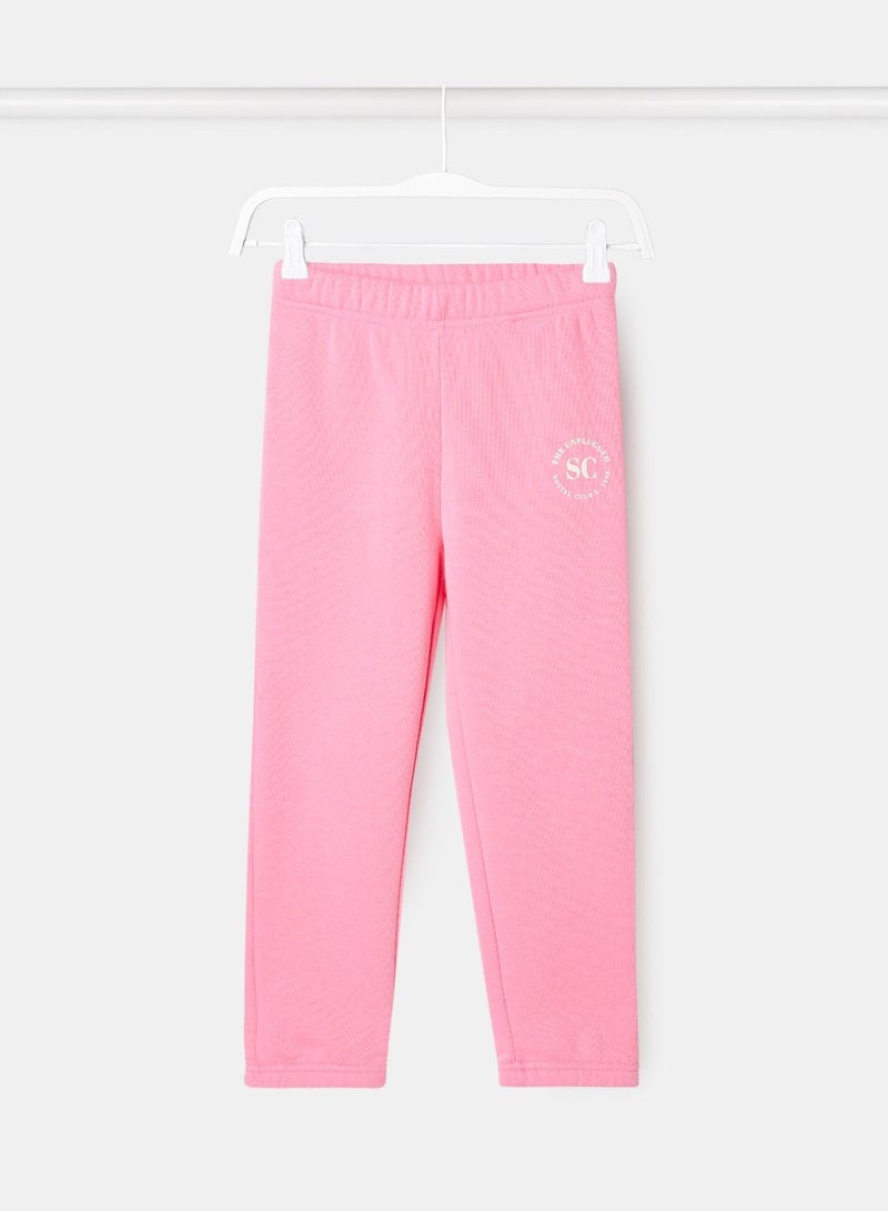 Girls Basic Elasticated Pants