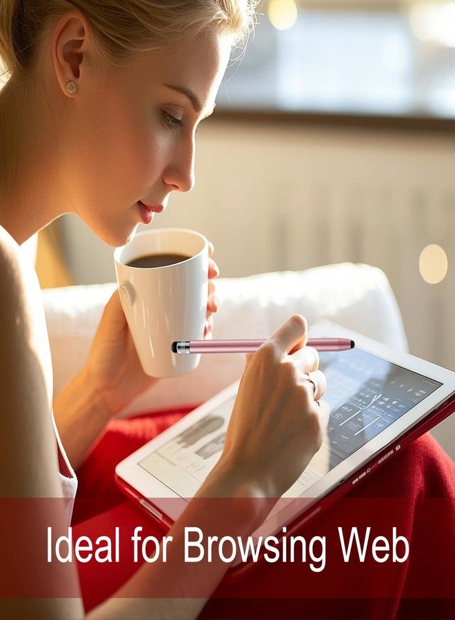 تشاو كيو قلم لمس ChaoQ، 6 أقلام عالية الحساسية والدقة لأجهزة iPad وiPhone وAndroid، مناسب لجميع شاشات اللمس - Image 4