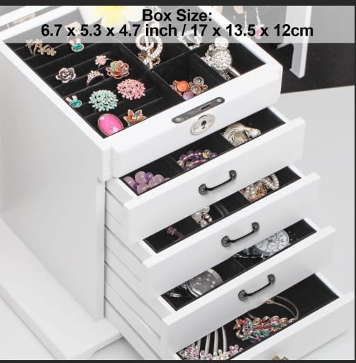 Bivethoi 20pcs 2.36" Small Drawer Handles Vintage Cabinet Pulls, Black Gate Pulls Antique Cupboard Handles with Mounting Screws, for Jewelry Box and Dresser (2 Inch Hole to Hole)​ - Image 5