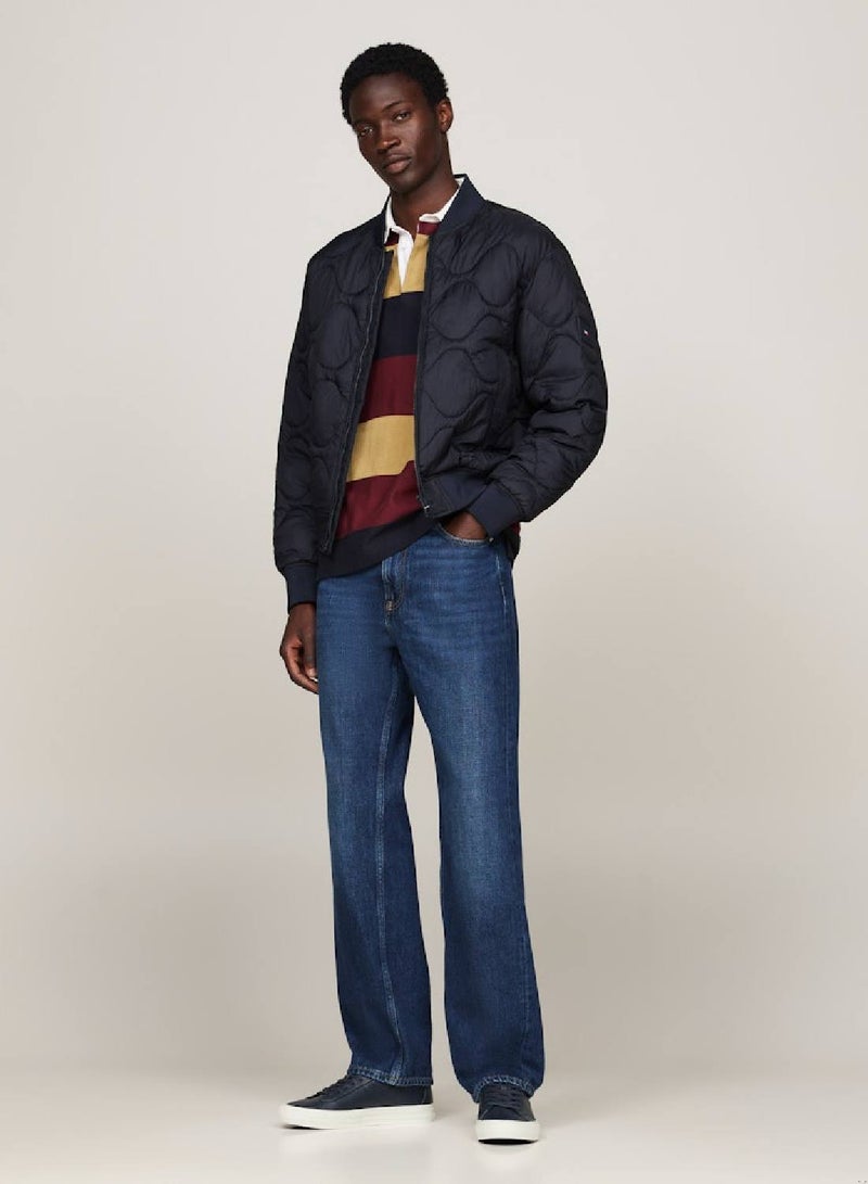 TOMMY HILFIGER Leather Logo Lace-Up Sneakers  - Image 2