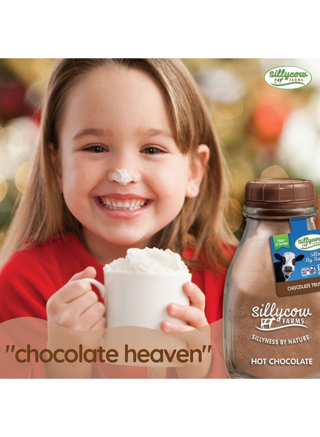 Silly Cow Farms Double Chocolate Hot Chocolate Mix (Pack of 2) - Image 4