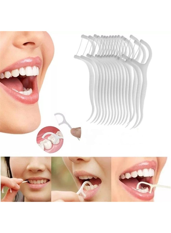 Dental Flosser for Teeth Cleaning and Gum Care, 90 Pieces (3 Packs), Removes Plaque & Prevents Cavities - Portable Floss Picks for Fresh Breath - multicolor - Image 3