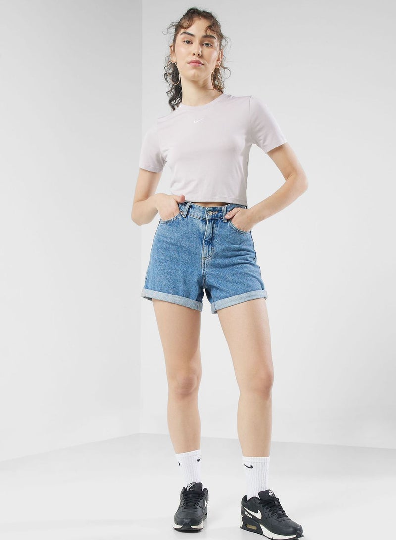Nike Nsw Essential Slim Crop T-Shirt - Image 4