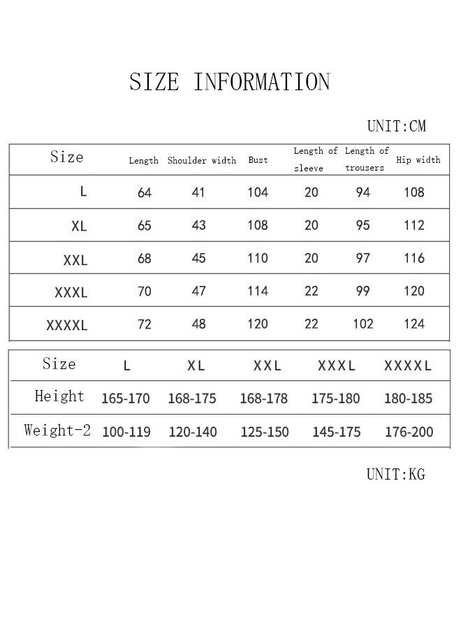 DUNISO - Men's Soft Pajamas Set Silky Sleepwear 2 Piece Short sleeve Summer Pajama Set Sleepwear Nightwear Loungewear Button-Down Pajama Sets - Image 1