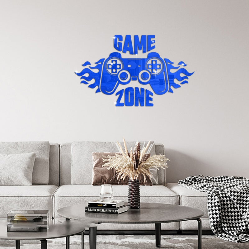 Jm3216 Game Mirror Wall Stickers E-Sports Room Bedroom Room Decoration Self-Adhesive Three-Dimensional Acrylic Stickers - Image 4