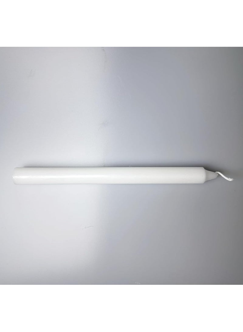 HOME ZONE 12Pcs White Dinner Table Candles Tall Candlesticks Household Candle Stick for Wedding, Dinner - Image 3