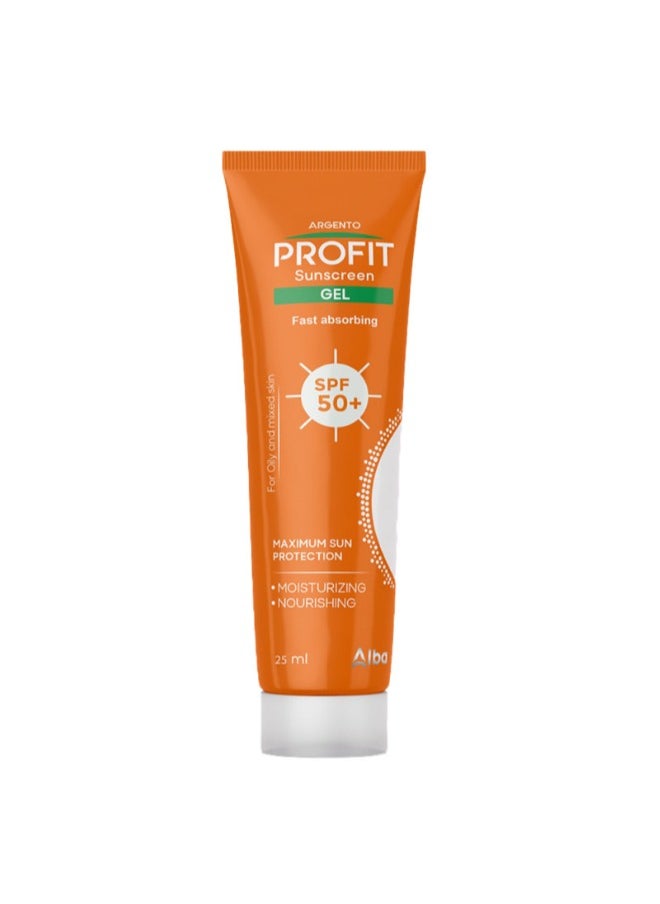 ARGENTO - argento profet sunscreen gel SPF50+ 25ml - Image 1