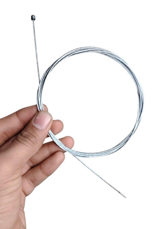 CYIDER Cycle Gear Shifter Cable - 1pc Stainless Steel Front & Rear Derailleur Cable | 80-Inch Long Replaceable Inner Wire for Mountain & Road Bikes | Smooth Shifting Bicycle Gear Cable - Image 2