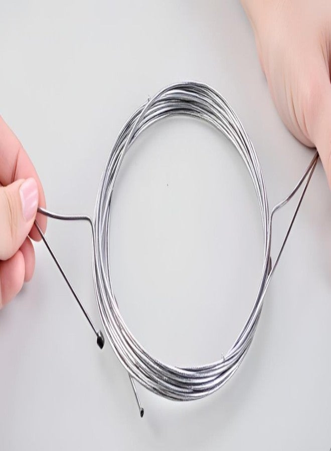 CYIDER Cycle Gear Shifter Cable - 1pc Stainless Steel Front & Rear Derailleur Cable | 80-Inch Long Replaceable Inner Wire for Mountain & Road Bikes | Smooth Shifting Bicycle Gear Cable - Image 5