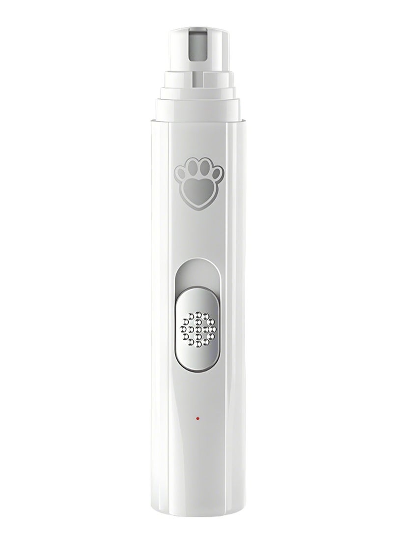 Generic Quiet Electric Pet Nail Grinder for Cats & Dogs – 2-Speed, Safe & Painless Nail Trimmer, USB Rechargeable  - Image 1