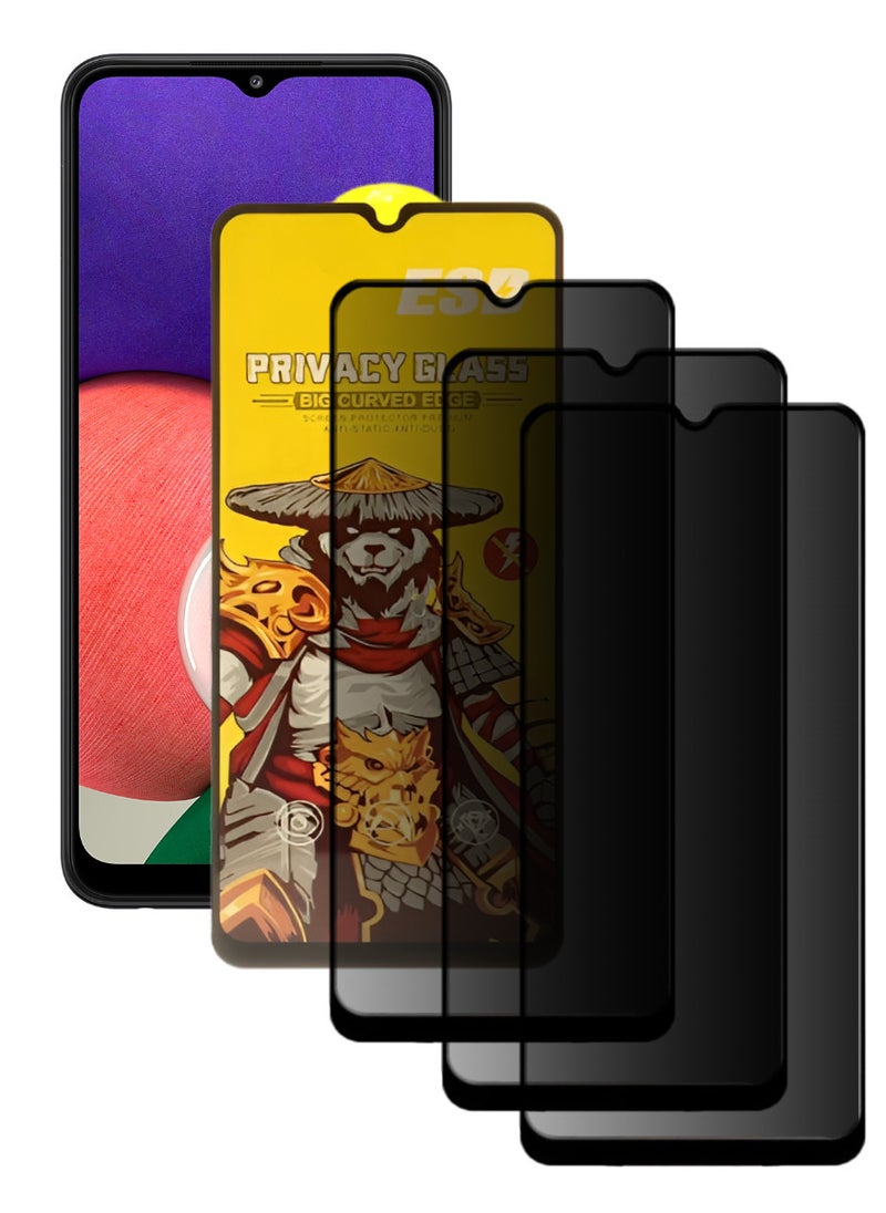 اي اس دي ثلاث قطع، واقي شاشة عالي الجودة لهاتف آسامسونج جالاكسي A22 5G - Image 1