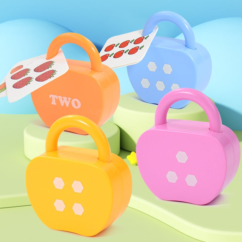 Early Education Unlocking Game Key Toy, Number Letter Matching, Fine Motor Skills Training - Image 3
