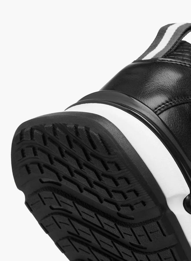 DUCHINI Men's Solid Slip-On Loafers