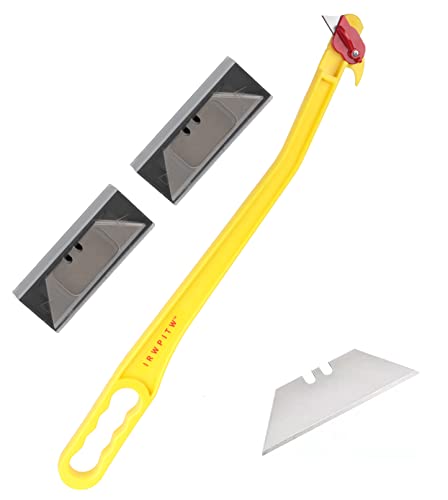 IRWPITW Hay Knife, 29" Hayknife and 20 Blades, Net Wrap & Baling Twine Cutter, Open Big Hay Bale Tool, Cutting Round Hay Net, Cut Mesh, Hay String, Livestock Farmer Knife for Horse Cow Goat Cattle Farm - Image 1