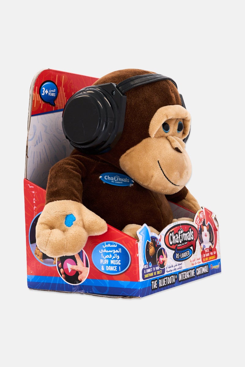 Chatimals Dragon Re-Loaded Monkey Bluetooth Talk Back Dancing Interactive Soft Toys - Image 2