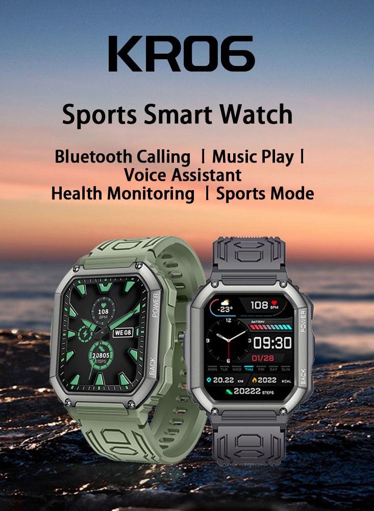 Max & Max Smart Watch for Men & Women – Adventure Bluetooth Calling Fitness Tracker | Heart Rate, Blood Pressure, Sports & Gym Activity Watch, Water Resistant - Image 5