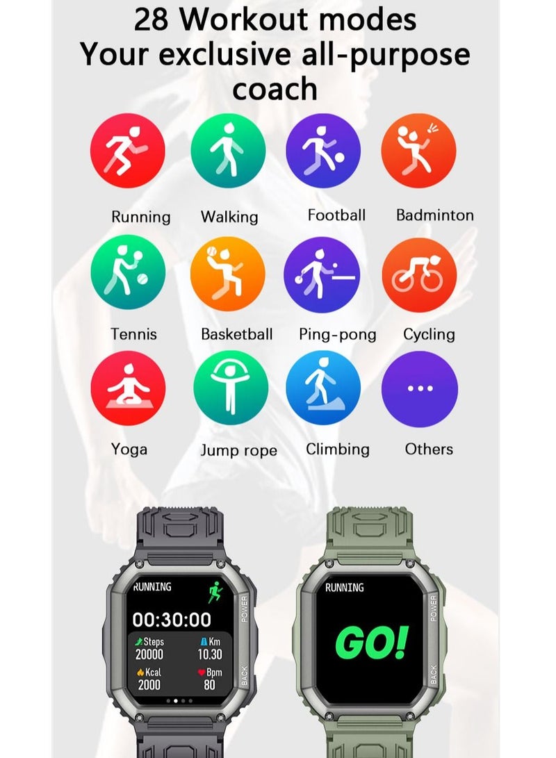 Max & Max Smart Watch for Men & Women – Adventure Bluetooth Calling Fitness Tracker | Heart Rate, Blood Pressure, Sports & Gym Activity Watch, Water Resistant - Image 3