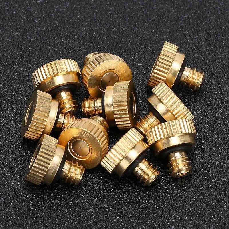 فوهة رش الماء الضبابي الناعم 10 قطع لتبريد وتنقية الهواء الخارجي صنبور المرذاذ - Image 5