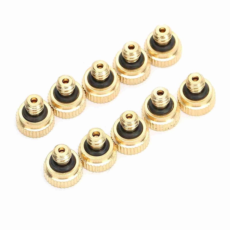 فوهة رش الماء الضبابي الناعم 10 قطع لتبريد وتنقية الهواء الخارجي صنبور المرذاذ - Image 4