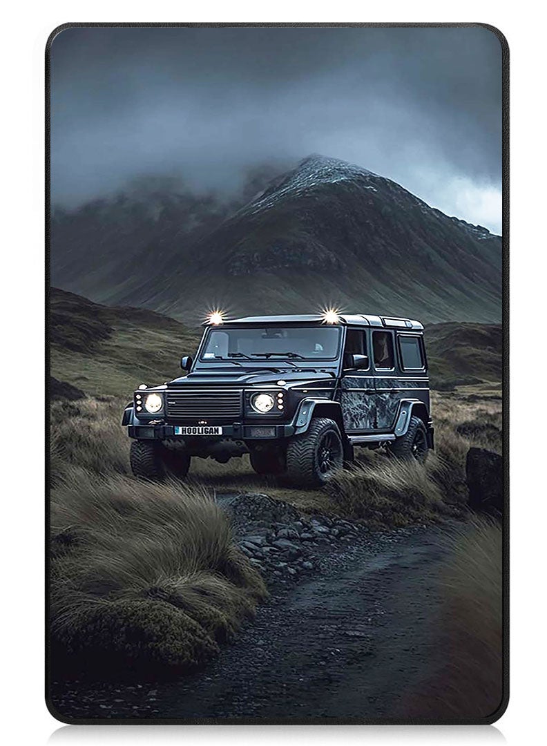 Theodor Protective Flip Case For Apple iPad mini 7th Generation (A17 Pro 2024 Model) (Mini 6 2021 Model  6th Generation) With Trifold Stand Auto Wake Sleep Shockproof Cover Car (35) - Image 1