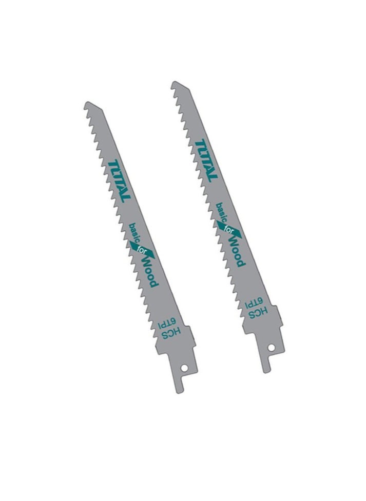 TOTAL - TOTAL Reciprocating Saw Blade For Wood 150mm TAC52644D - Image 1