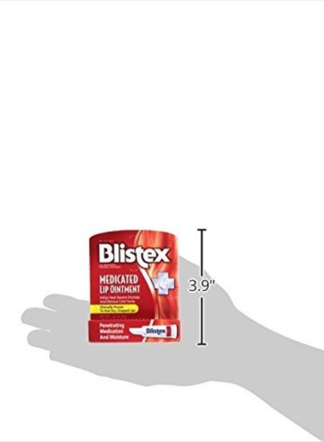 BLISTEX Medicated Lip Ointment, 0.21 Oz (Pack of 3) - Image 5
