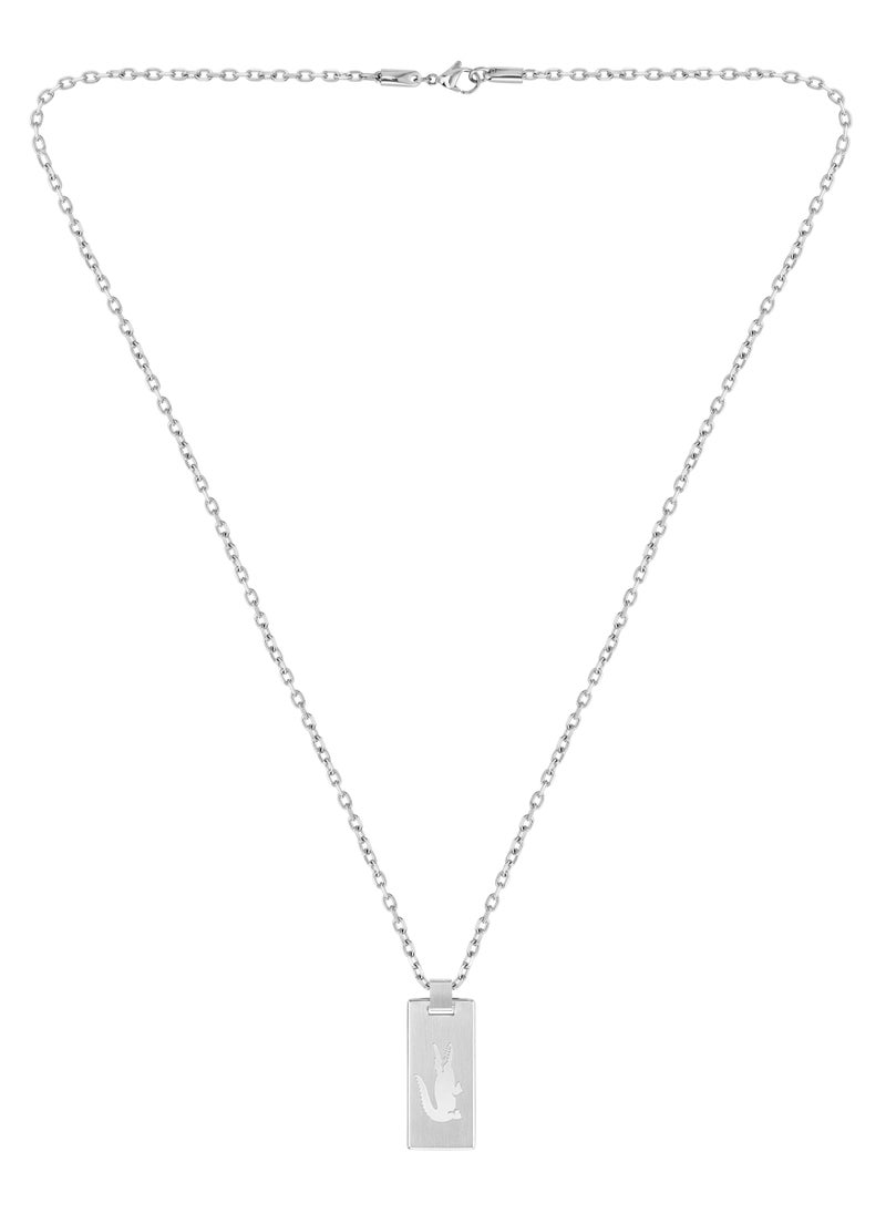 LACOSTE LACOSTE JEWELRY LACOSTE BASELINE MENS PENDANT WITH CHAIN - 2040079  - Image 1