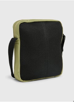 Calvin Klein Jeans Men's Crossbody Bag - Polyester, Green  - Image 3