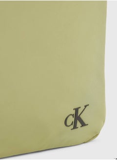 Calvin Klein Jeans Men's Crossbody Bag - Polyester, Green  - Image 4