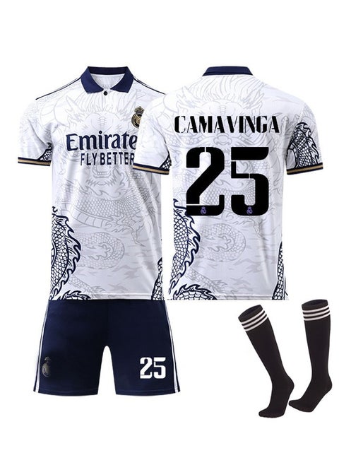 Real Madrid Football Jersey Dragon Version Soccer Jersey Size No.25