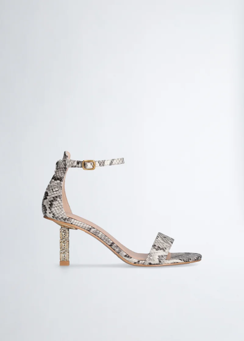 Liu Jo Sandals with branded heel