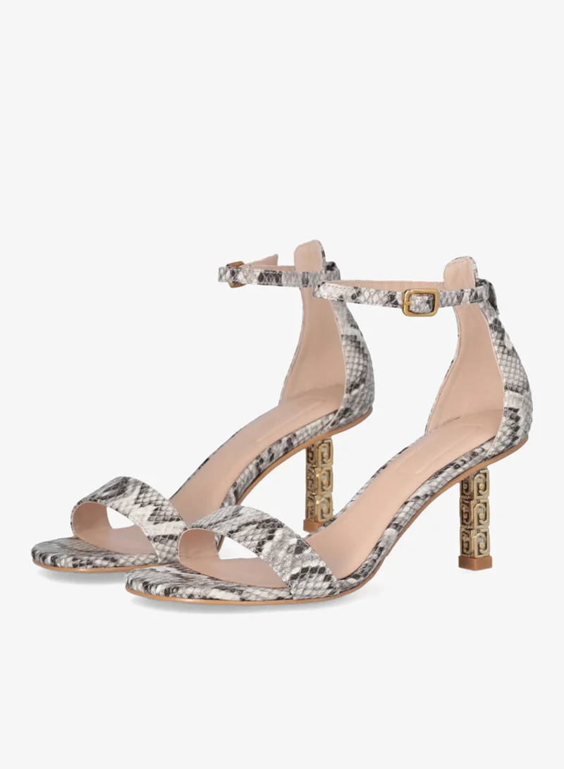 Liu Jo Sandals with branded heel