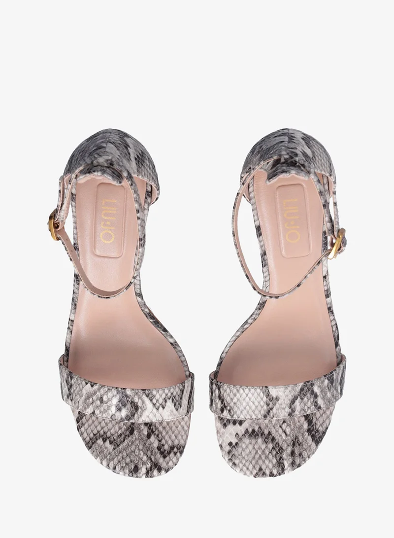 Liu Jo Sandals with branded heel